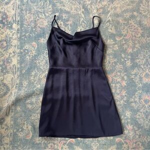 Aritzia Sunday Best Spencer Satin Dress